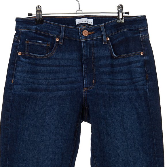 LOFT Curvy Skinny Jeans Women's Size 28 - Picture 2 of 7